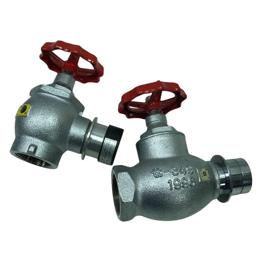 ◇◇ 工具関連用品 立売堀製作所 シルバー 程度B アングル弁型 散水栓 セット シルバー