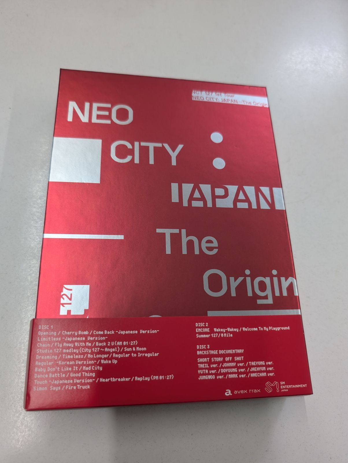 Blu-ray】NCT 127 1st Tour NEO CITY : JAPAN - The Origin