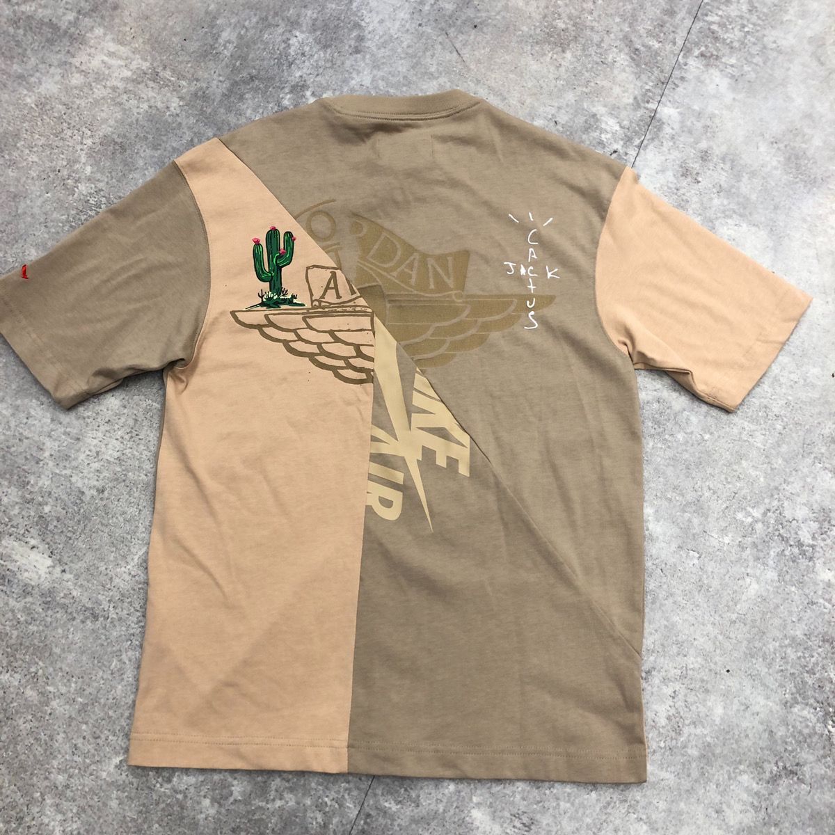 AIR JORDAN エアジョーダン x TRAVIS トラヴィス CACTUS JACK T-SHIRT