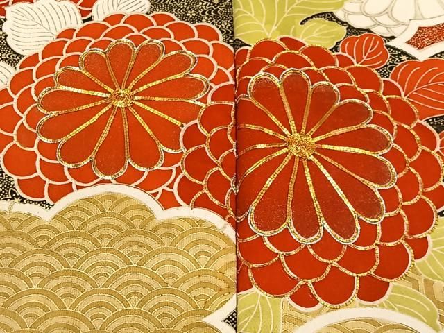 専用ページ振袖 正絹 上品な華やかさ 色味の良い花 袷 着物 U-1567 専用ページ振袖 正絹 上品な華やかさ 色味の良い花 袷 着物 U-1567