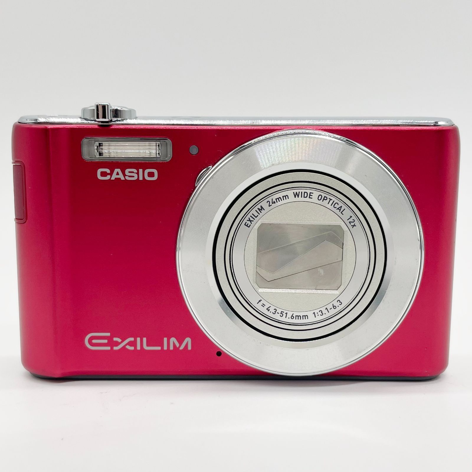 ☆ CASIO デジタルカメラ EXILIM 注文 EX-ZS240RD レッド