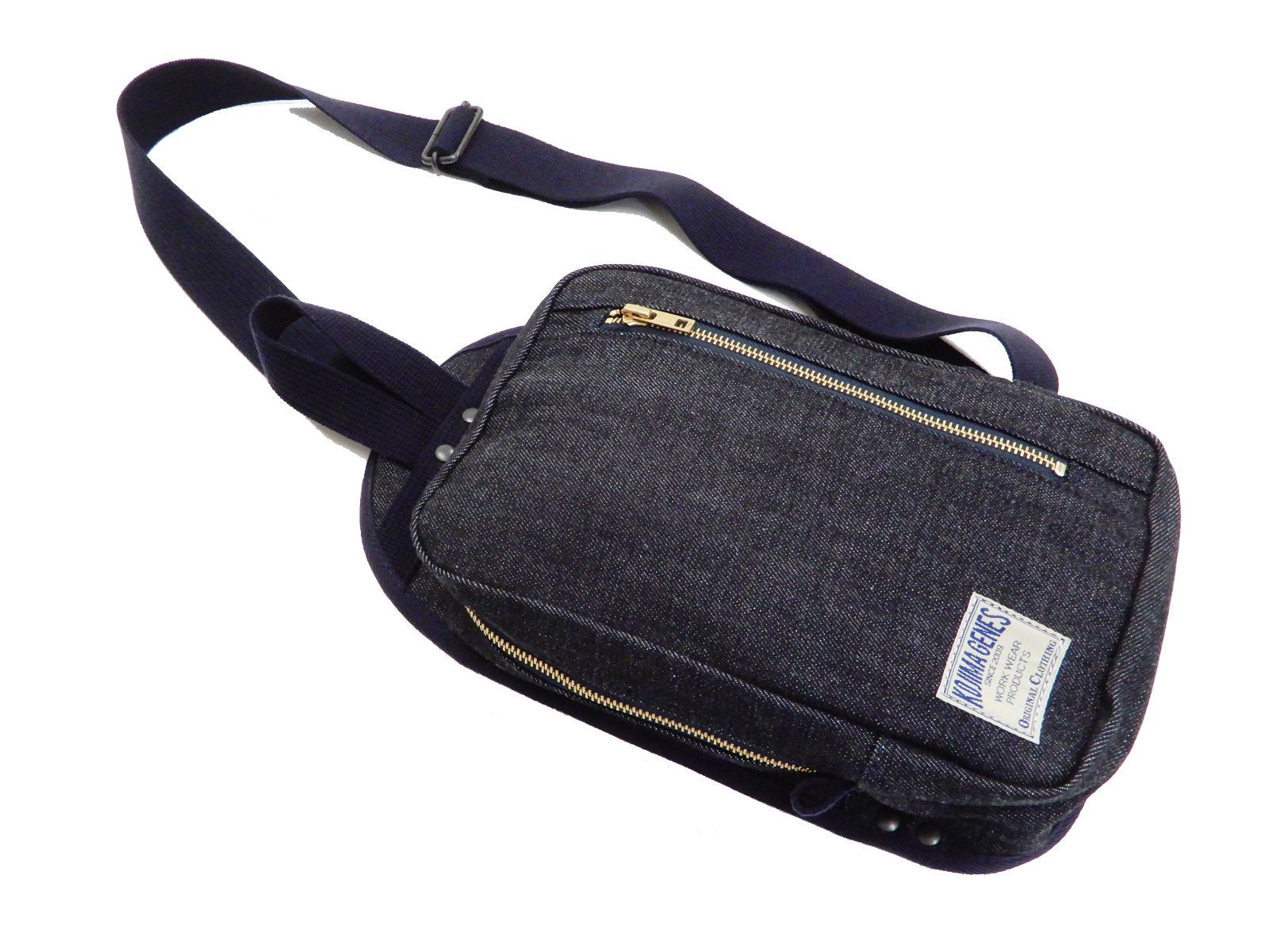 RNB-953 児島ジーンズ Kojima Genes ボディバッグ RNB-953 メンズ 縦型