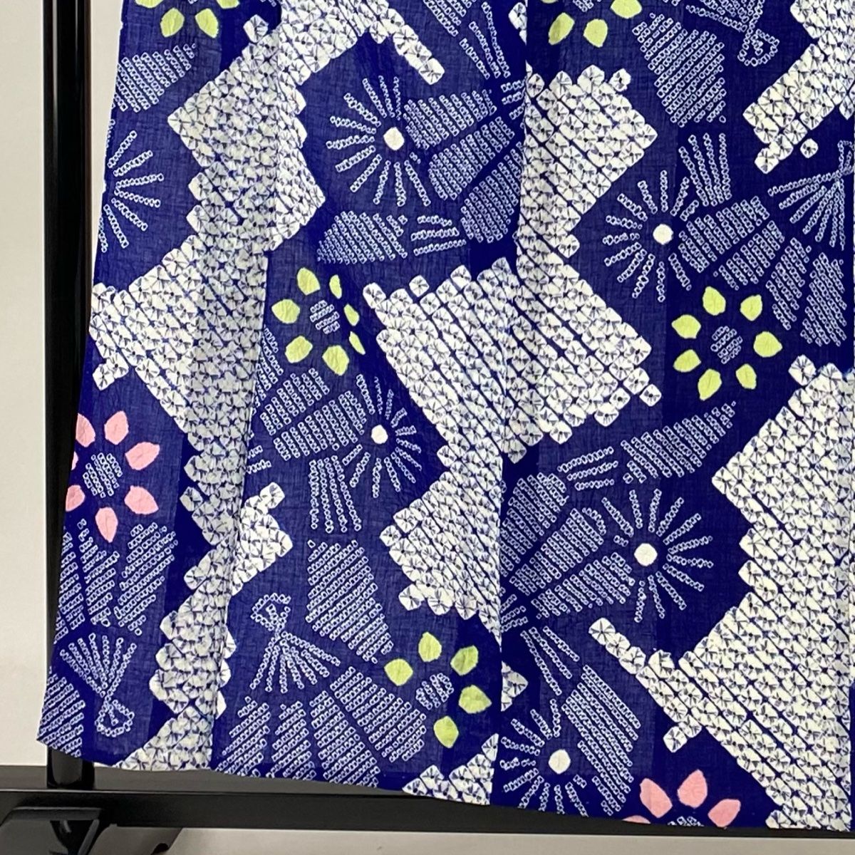 浴衣 身丈155cm 裄丈62cm 綿 名品 【中古】（浴衣の古着フリマアイテム  