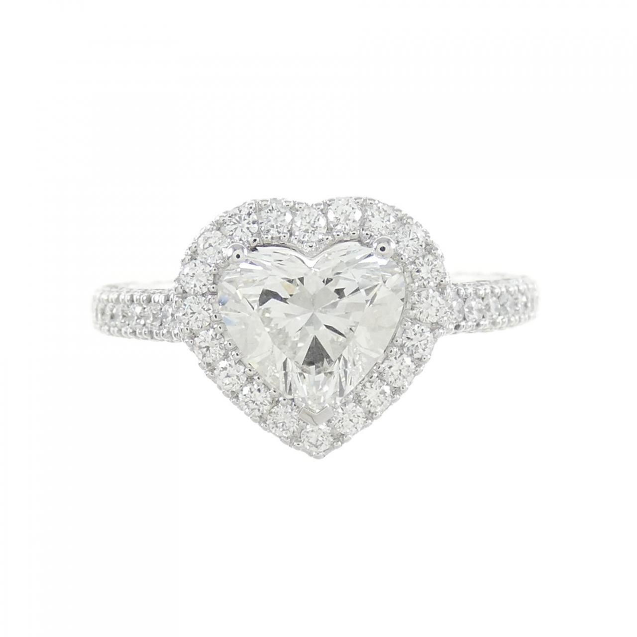 グラフ コンステレーション リング 1.10CT G VVS2 ハートシェイプ