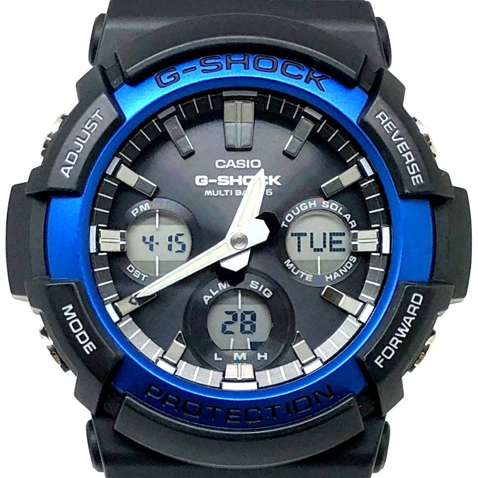 G-SHOCK ジーショック GAW-100B-1A2 電波ソーラー ビッグケース メタル