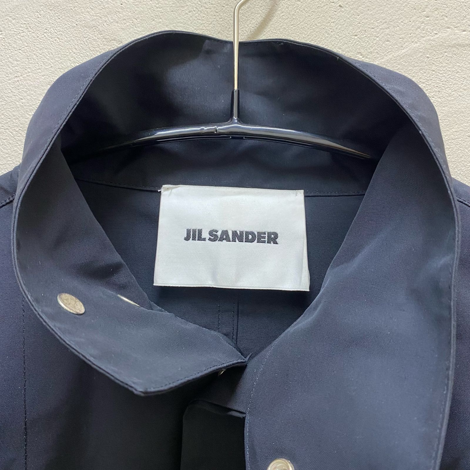 JIL SANDER ジルサンダー 20ss ハイネック ナイロンシャツジャケット ...