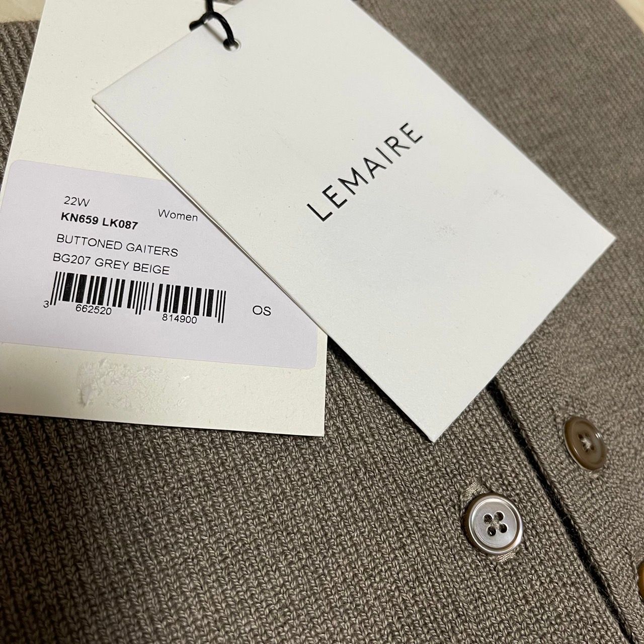 特価商品 美品・タグ付き♡LEMAIRE 22AW ニットS - トップス