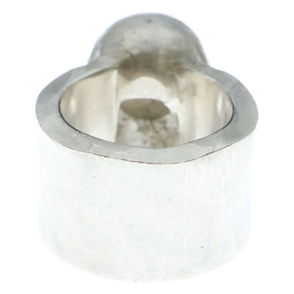 STOP LIGHT ストップライト SKULL RING Green EYE スカル リング グリーンアイ シルバーグリーン