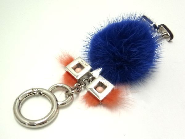 フェンディ FENDI モンスターバグス ファー バッグチャーム キーホルダー FENDI - 【未使用】FENDI モンスター ファー バッグチャーム
