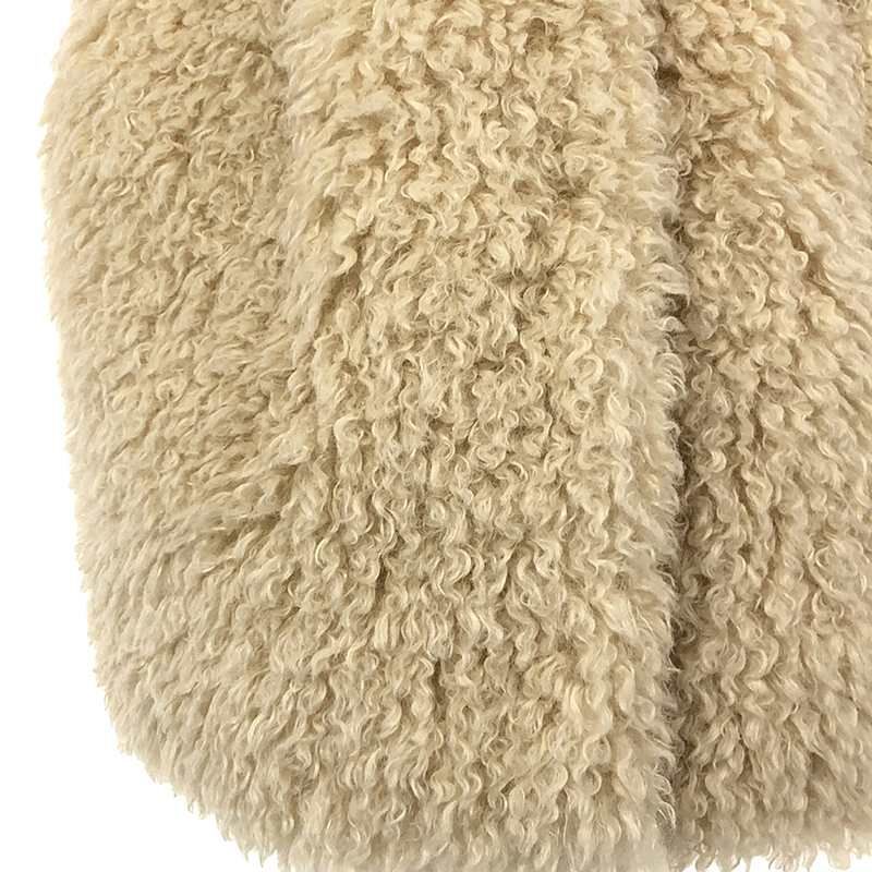 THINK FUR / シンクファー | Curly Fur Long Vest / エコファー