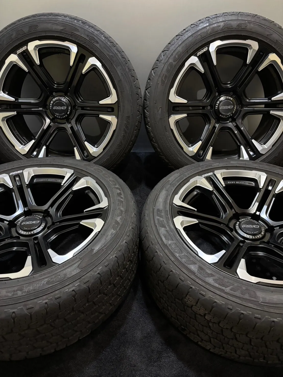 未使用品デイトナスチール16x7.0 6穴　4本セット　チェロキー、ラングラー等 未使用品デイトナスチール16x7.0 6穴 4本セット チェロキー