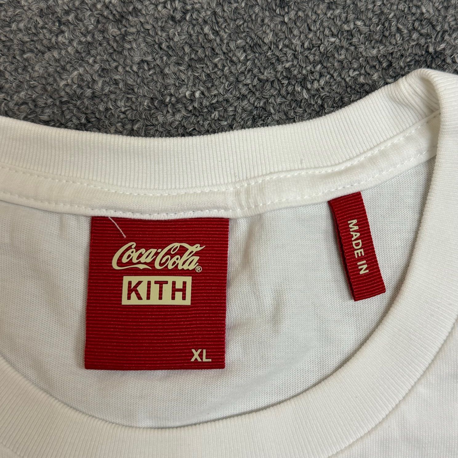 KITH × Coca-Cola Water Vintage Tee ヴィンテージTシャツ カットソー キス コカコーラ コラボ ホワイト XL  76519A5 - メルカリ