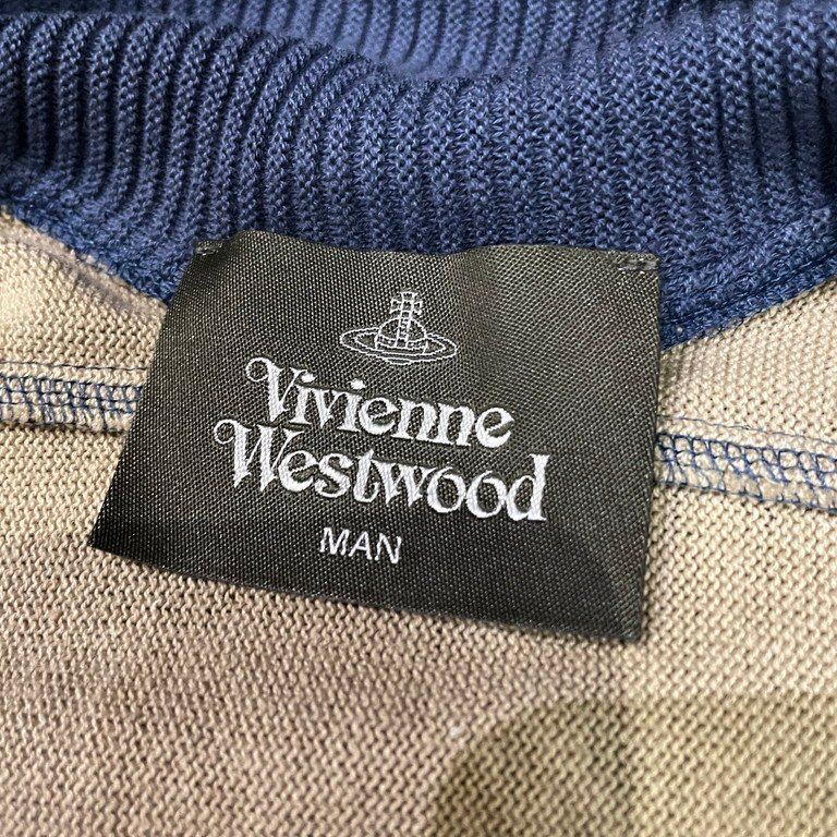 Vivienne Westwood MAN 23SS コットンリネンバイカラーオーバーサイズ