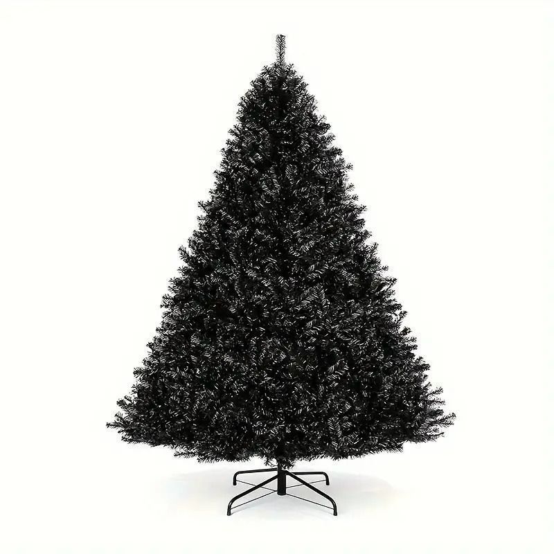 クリスマスツリー 全長180cm スタイリッシュ お洒落 ブラック クリスマス インテリア ホテル ロビー 玄関 ホームパーティー リビング WWW_NOITHATQUANGTHANH_NET