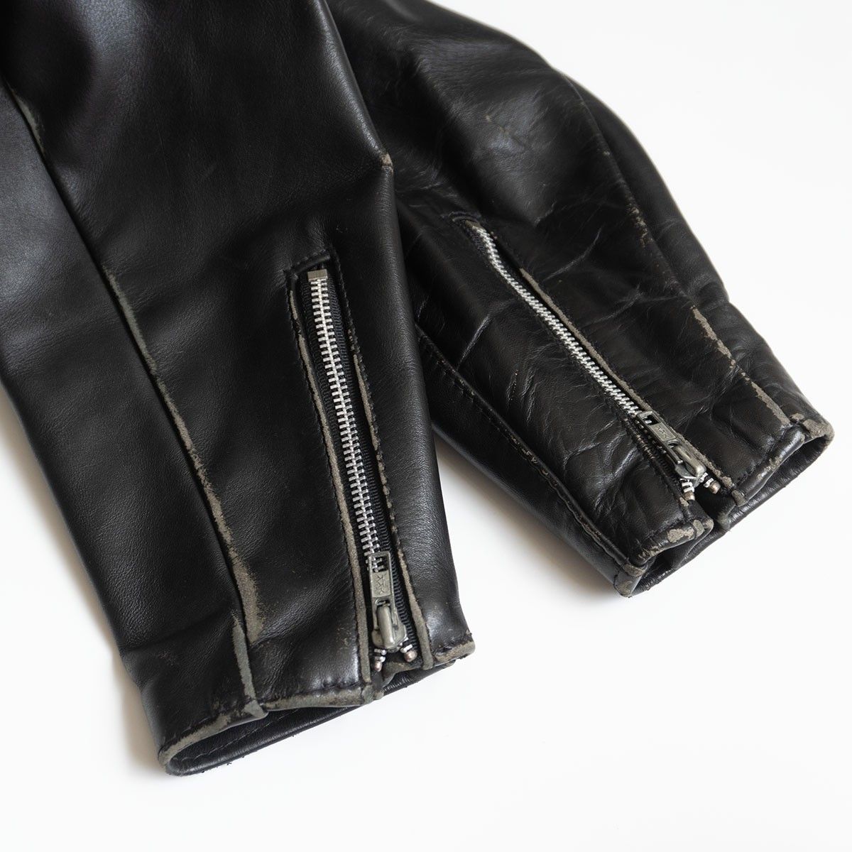 希少✨schott ライダースジャケット　ダブル　ブラック　618本革　38 Schott N.Y.C ショット SCHOTT 618 ダブルライダース ブラック