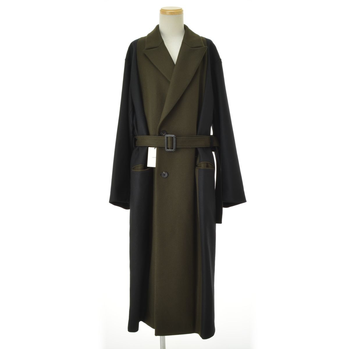 stein】23AW ST.599 Oversized Maxi-Length Double Breasted Coat