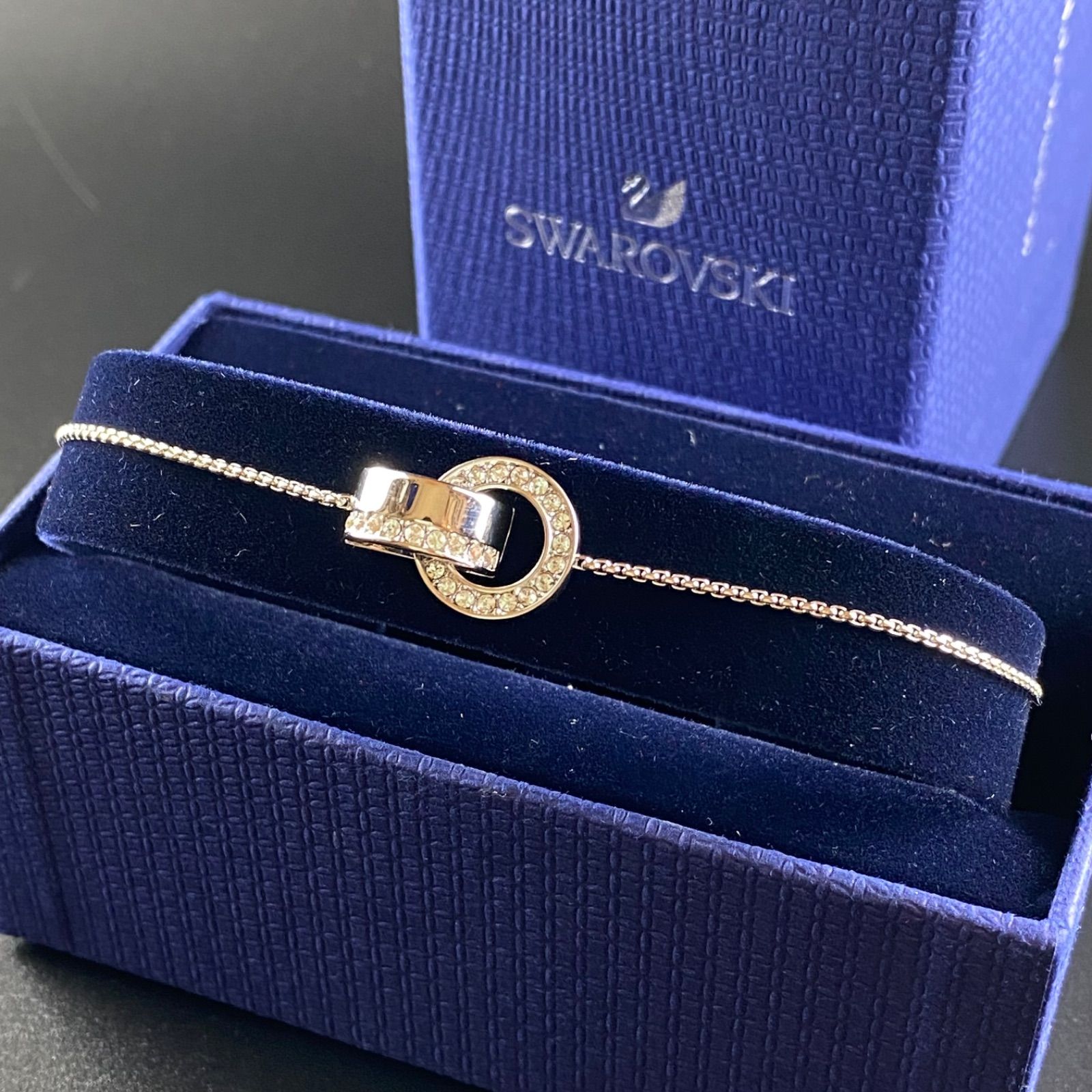訳あり】スワロフスキー SWAROVSKI HOLLOW ブレスレット