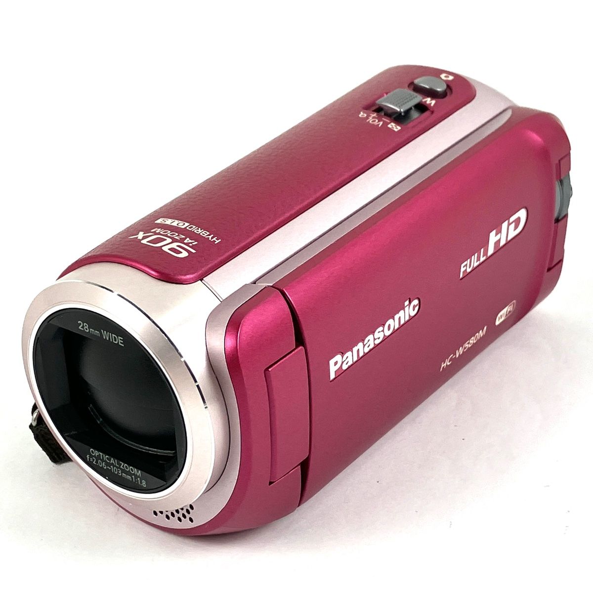 3/18までこの価格です Panasonic ビデオカメラ W580M ピンク
