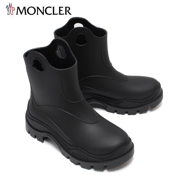 関税込 MONCLER モンクレール ミスティ レインブーツ 黒 モンクレール MONCLER レディース MISTY レインブーツ【ブラック