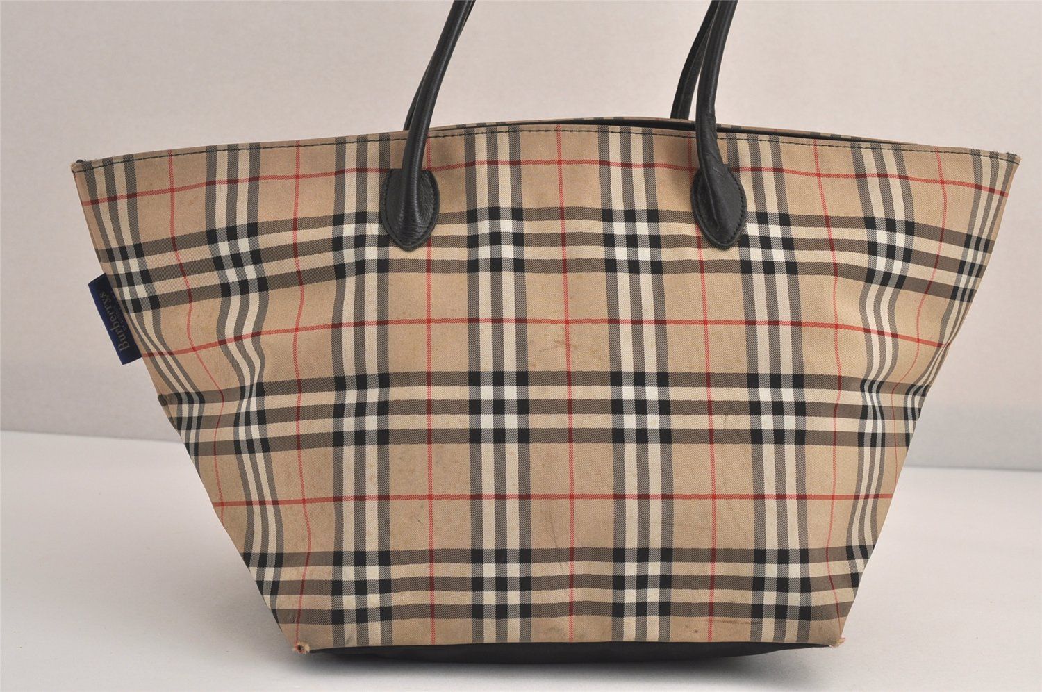 Burberrys BLUE LABEL バーバリーズ ブルーラーベル チェック柄 トート