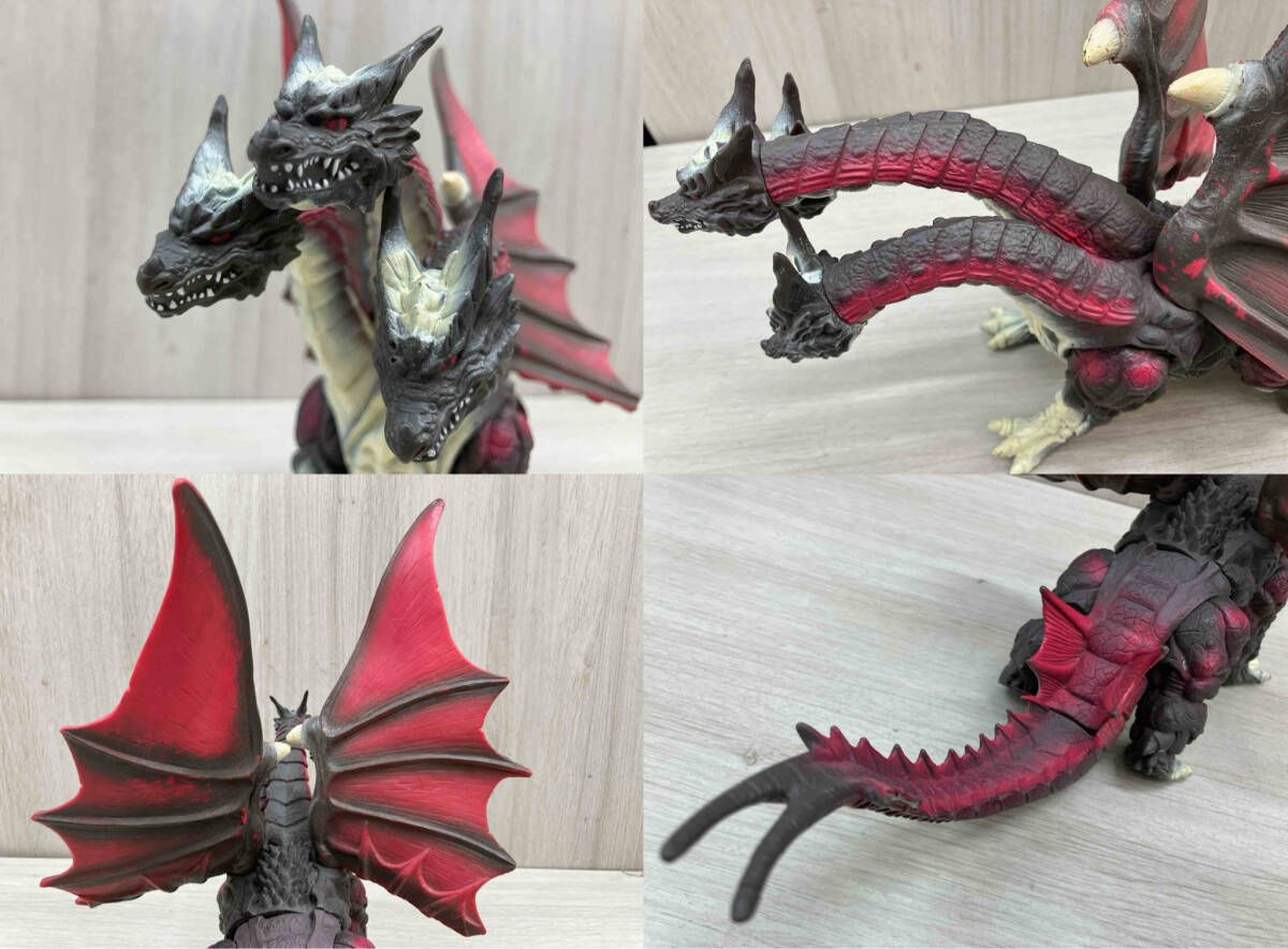 東宝 BANDAI ゴジラ ソフビ 1992年 デストロイヤー完全態1995年 東宝怪獣コレクション 14号 (デストロイア完全体5/ゴジラ(1995)2