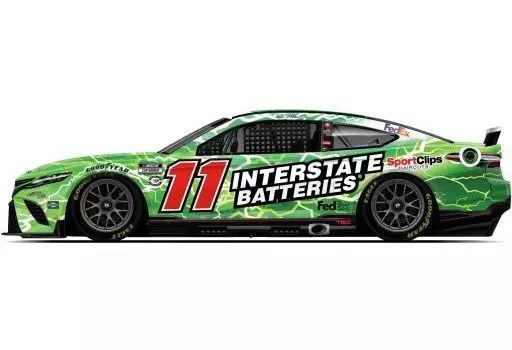 ミニカー　1/24 ”デニー・ハムリン” INTERSTATE BATTERIES TOYOTA カムリ NASCAR 2023 #11 「エリートシリーズ」 [C112322INBDH] 中古】ミニカー 1/24 ”デニー・ハムリン” INTERSTATE BATTERIES