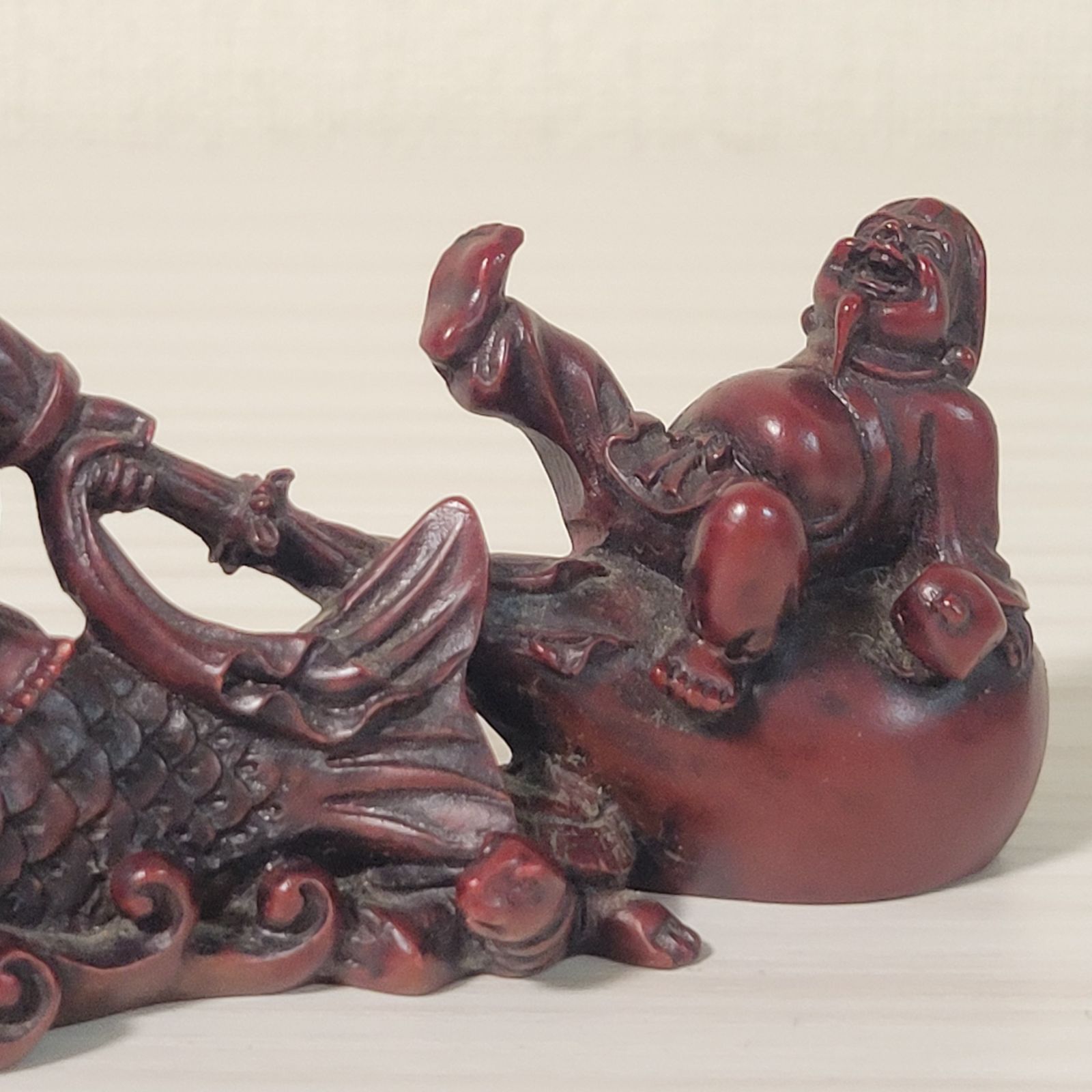 銅製 鯛 乗り 恵比寿 吉祥 縁起物 33cmx16cm 時代物(A193) 銅製 鯛 乗り 恵比寿 吉祥 縁起物 33cmx16cm 時代物(A193) 美術