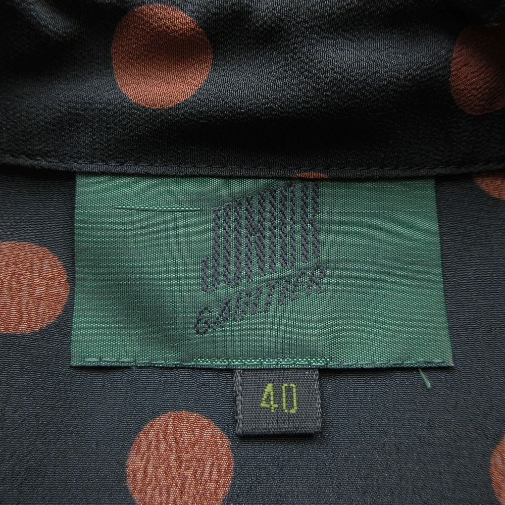JUNIOR GAULTIER ジャンポールゴルチエ 90s ヴィンテージ ドット柄 シャツ ブラウス サイズM レディース 【中古】 /TNT JUNIOR GAULTIER ジャンポールゴルチエ 90s ヴィンテージ ドット