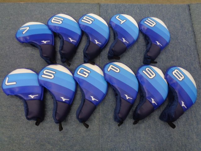 ミズノ Mizuno 5LGH2514 ヘッドカバー アイアン用 11本セット 600225