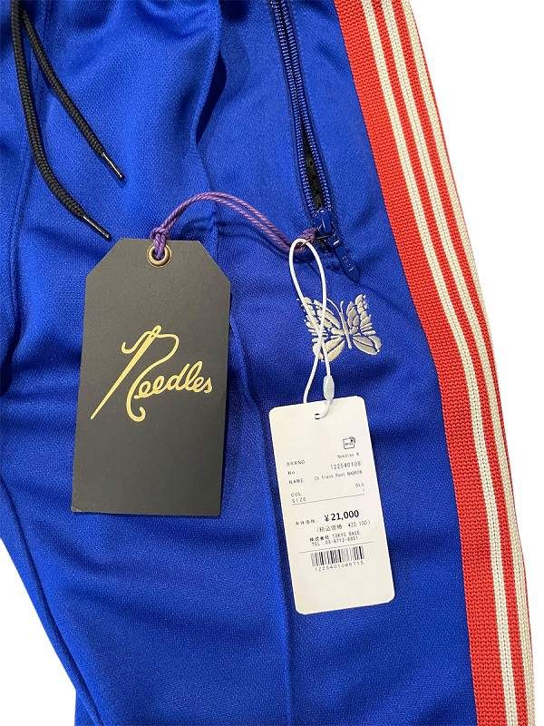 needles トラックパンツ　M ニードルズ　タグ付き ニードルス パンツ （needles トラックパンツ 希少 （中古】希少