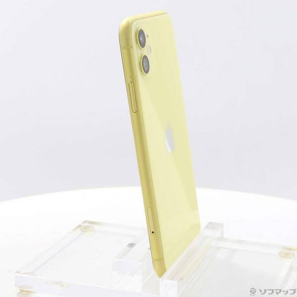 中古品〕 iPhone11 64GB イエロー MWLW2J／A SoftBank【251】 iPhone