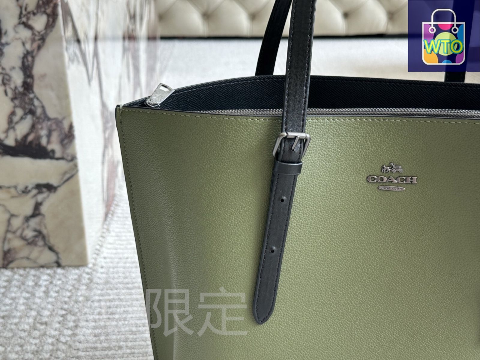 COACH コーチ トートバッグ ロゴ入り クラシックデザイン 今日特価】COACH コーチ クラシックロゴ トートバッグ