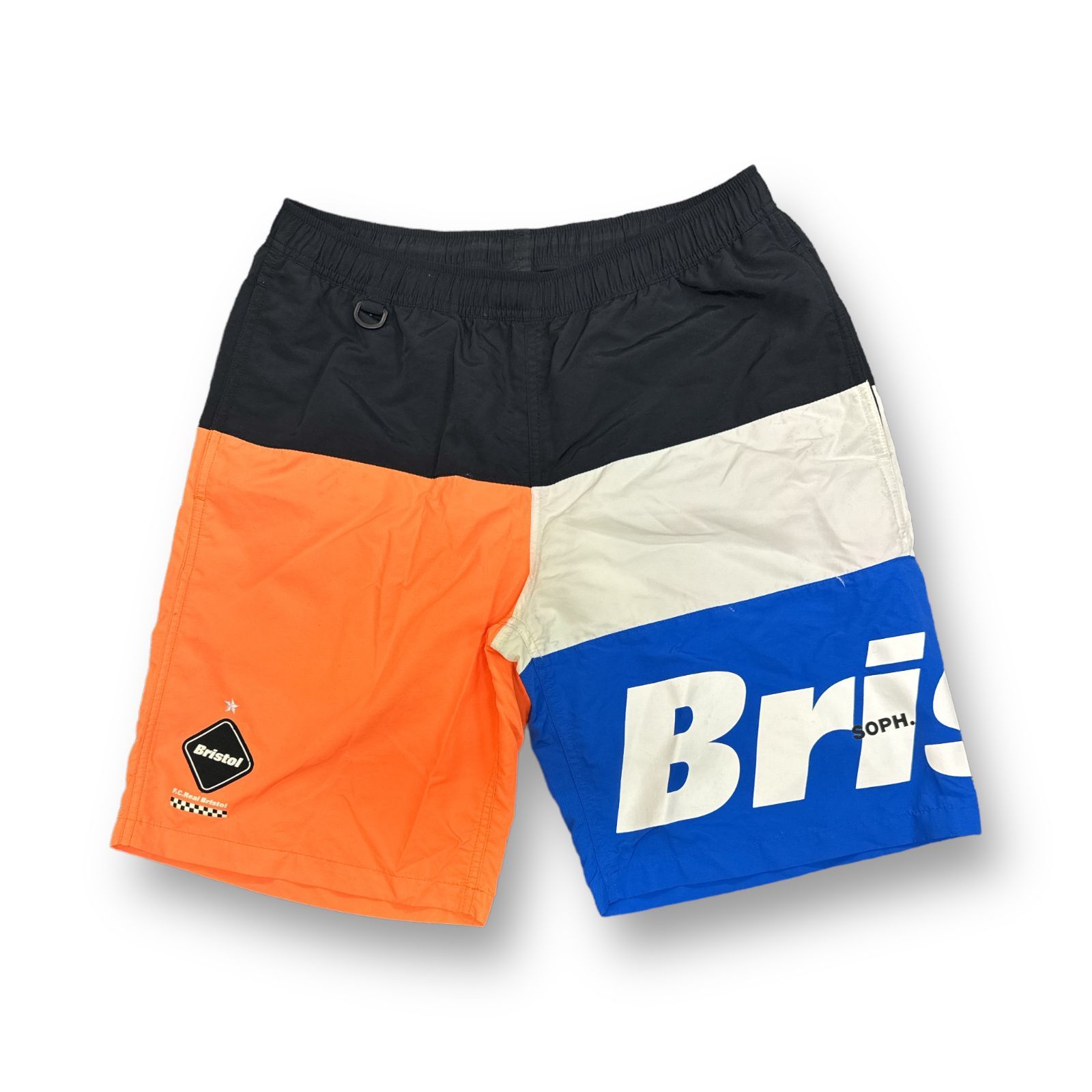 入手困難】F.C. Real Bristol ショートパンツ ブルーカモ M