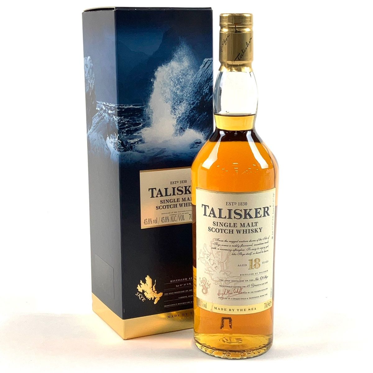 タリスカー TALISKER 18年 700ml スコッチウイスキー シングルモルト 古酒