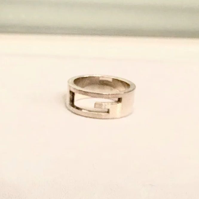 15号 グッチ ブランデッド Gリング GUCCI