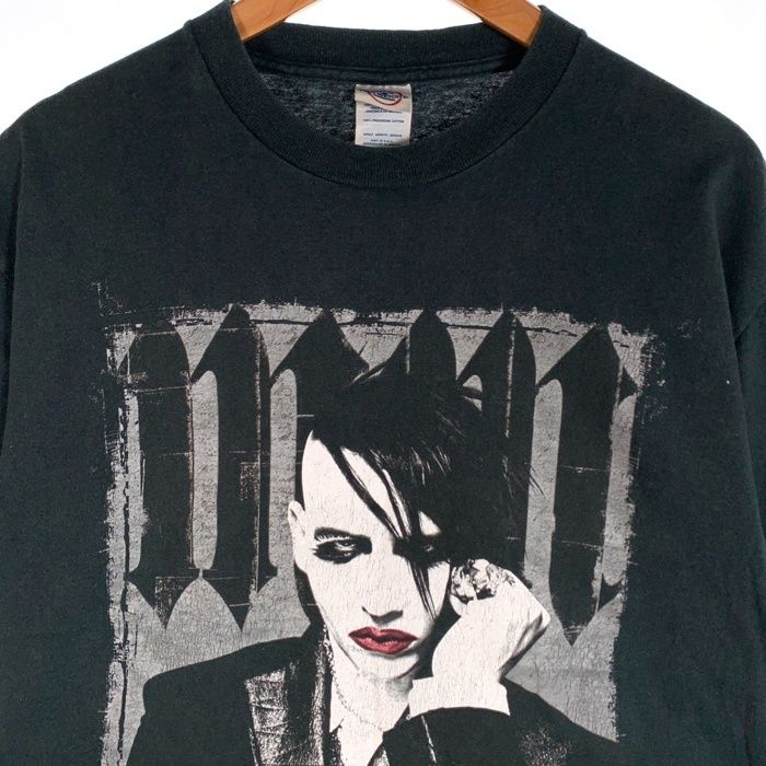 00's MARILYN MANSON マリリンマンソン 半袖 Tシャツ ブラック DELTA