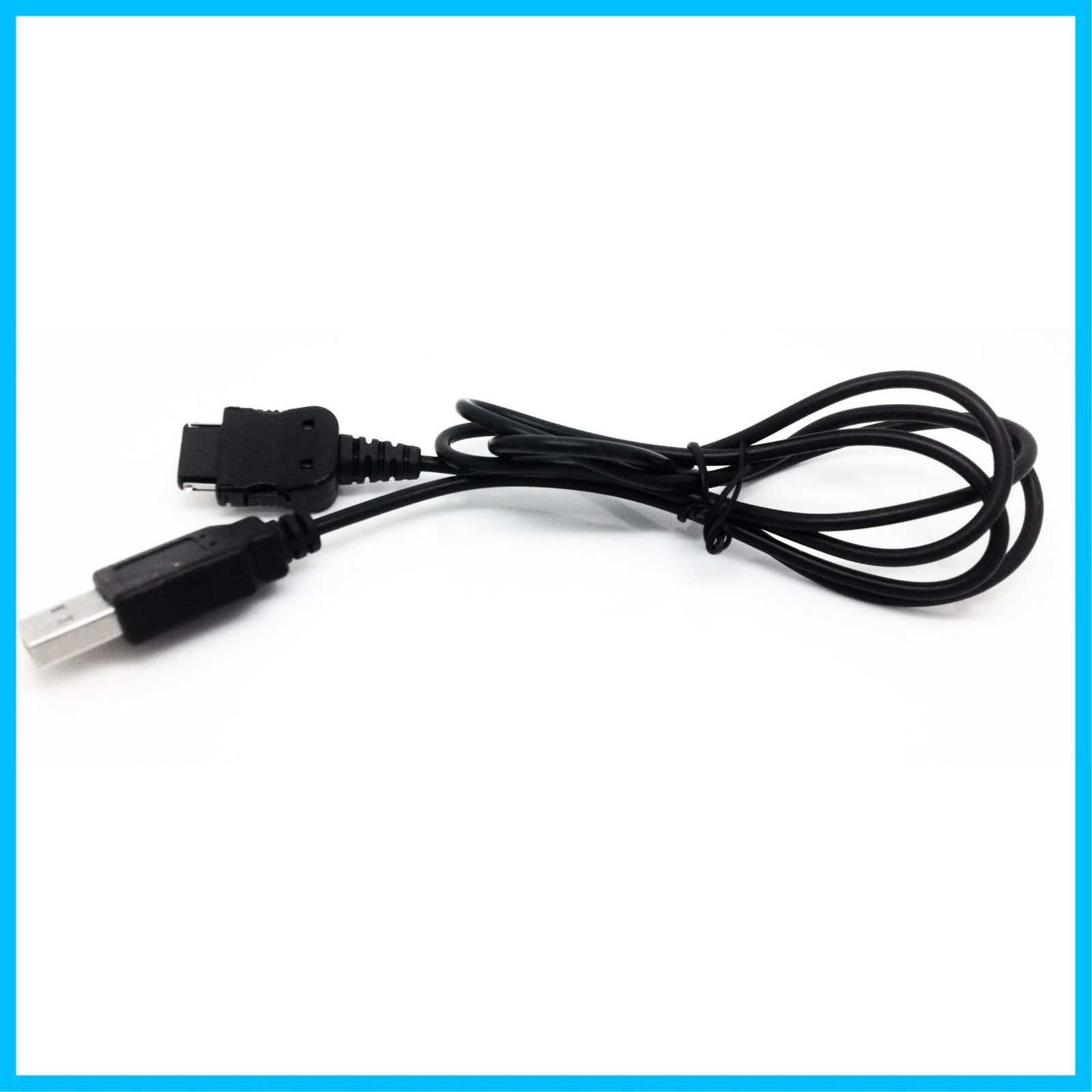 新着商品 ブラック 1m 6465 充電 USBケーブル ガラケー用 FOMASoftbank BlueSea