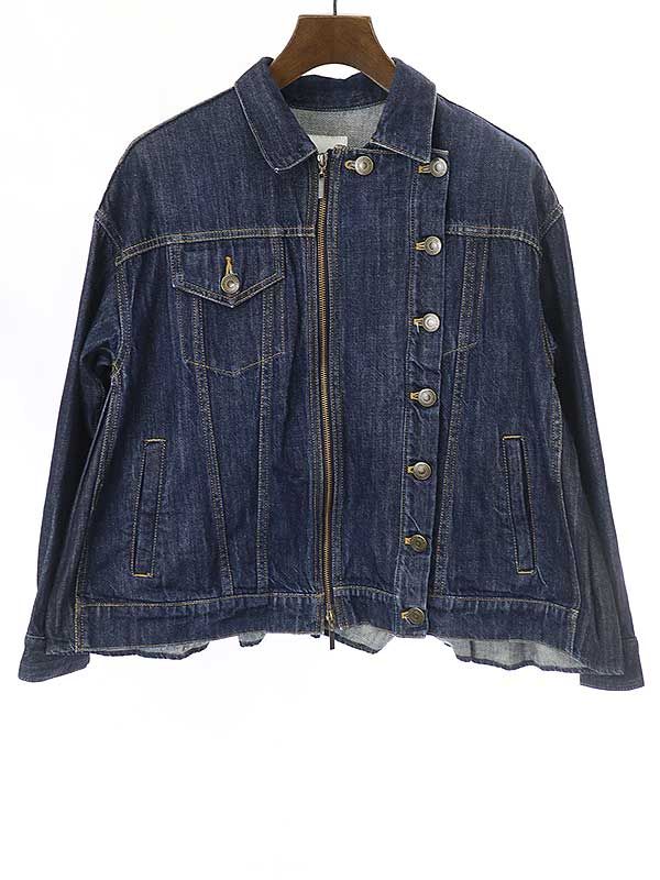 美品✨EZUMi デニム バックプリーツジャケット JAPAN DENIM(ジャパンデニム)の名作！EZUMi(エズミ)プリーツ