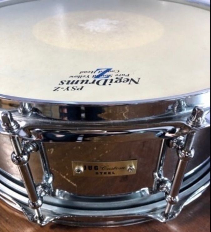 取りに来れる方限定】JUG custom STEEL スネアドラム PSY-Z NegiDrums 