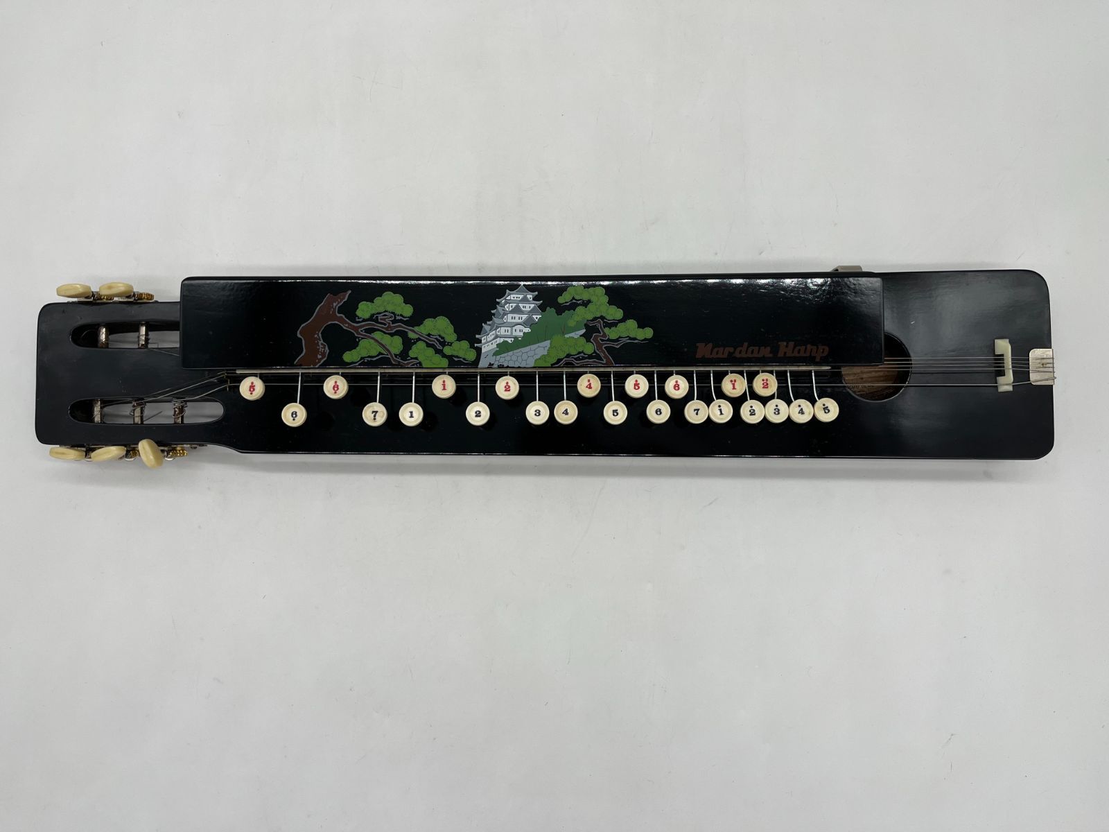 楽器　大正琴　ナルダンハープ　昭和　レトロ 昭和レトロ NARDAN GAKKI 名古屋ハープ 大正琴 琴 和楽器 弦楽器