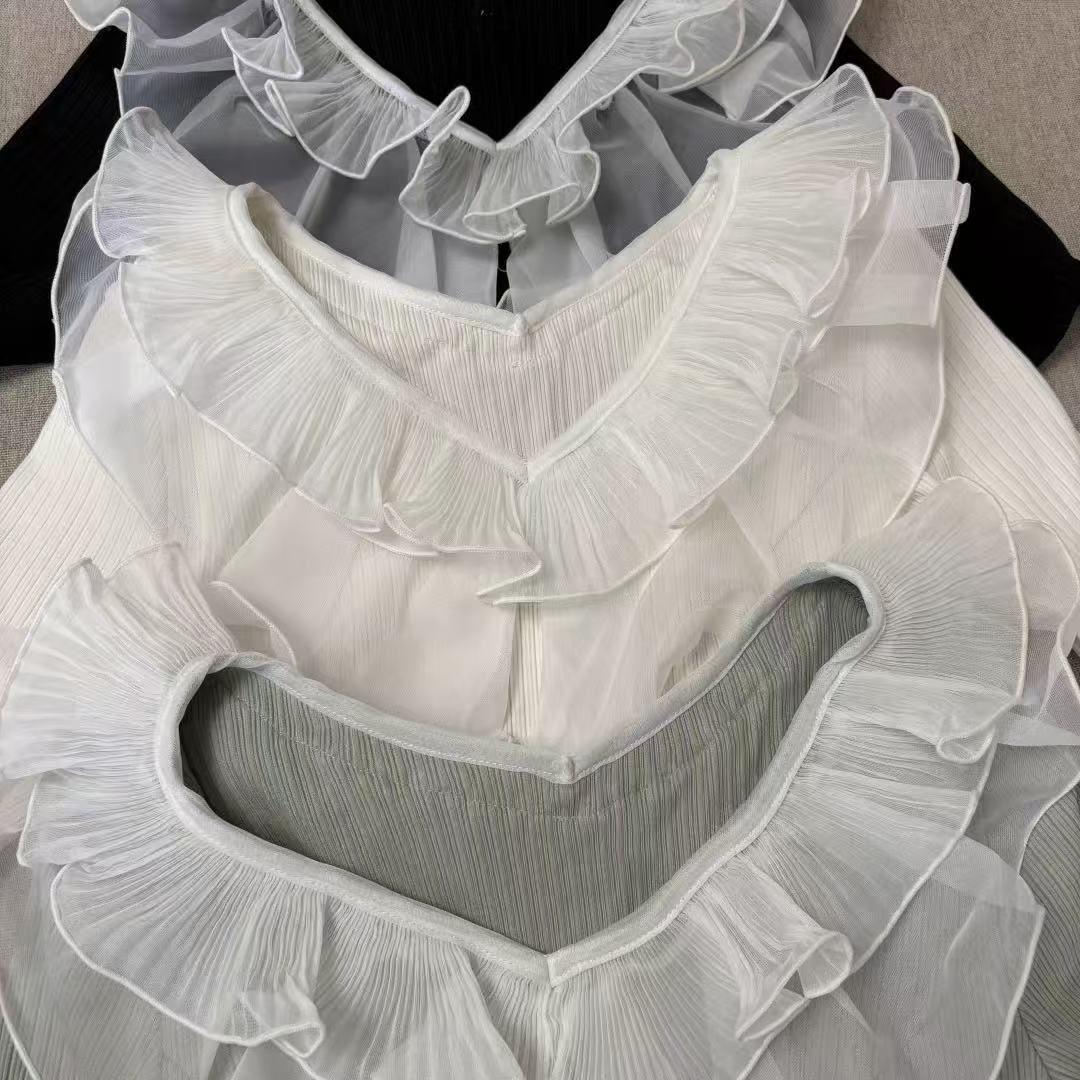 SNIDEL フリルカラーカットプルオーバー フリルカラーカットプルオーバー（Tシャツ/カットソー）｜SNIDEL