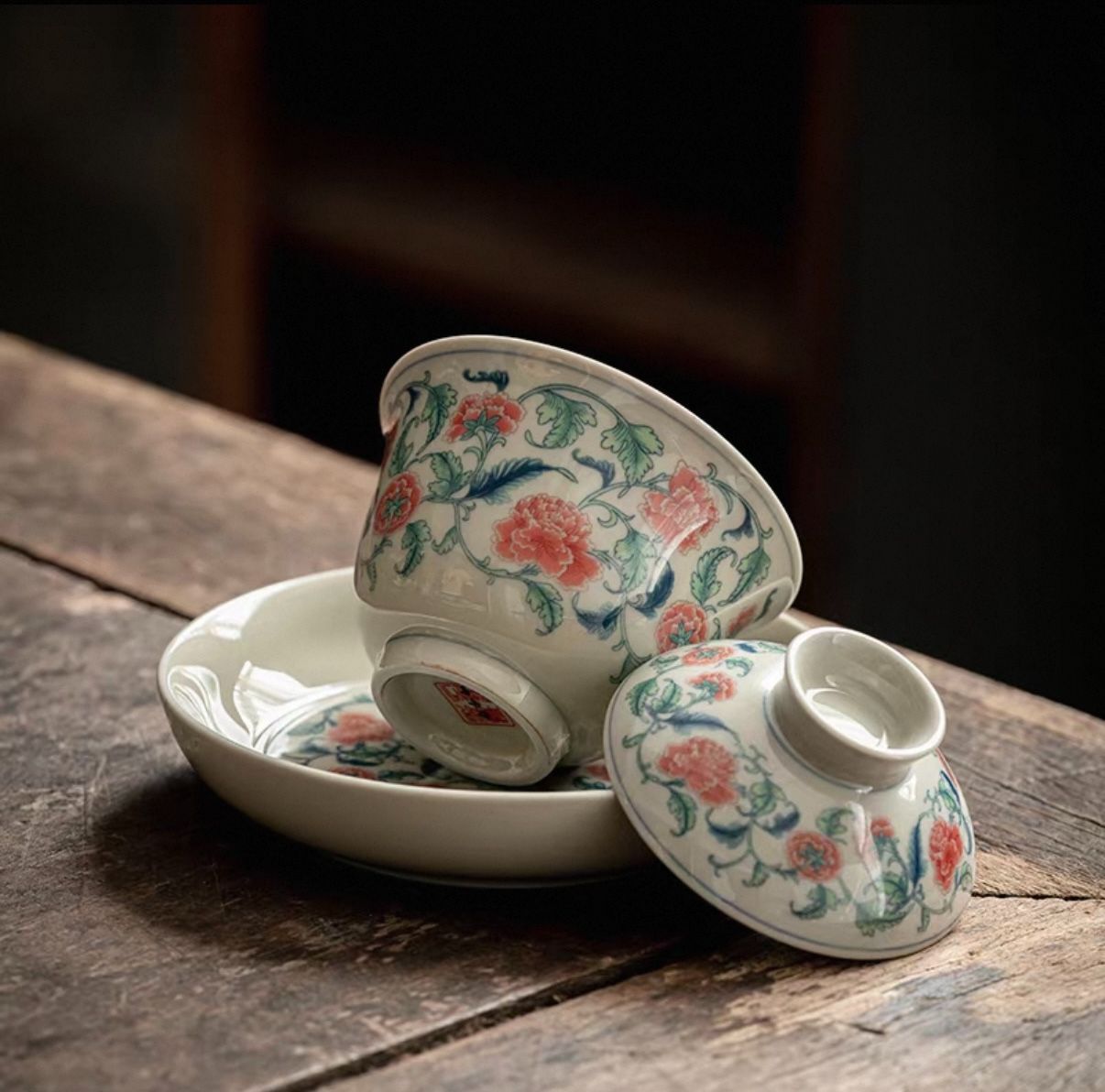 五彩龍紋三才蓋碗 湯呑 磁器 茶器 茶道具 煎茶道具 楽天市場】龍