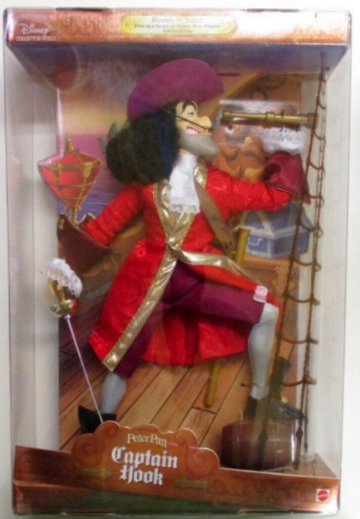 MATTEL Disney COLLECTOR DOLLS Captain Hook/フック船長