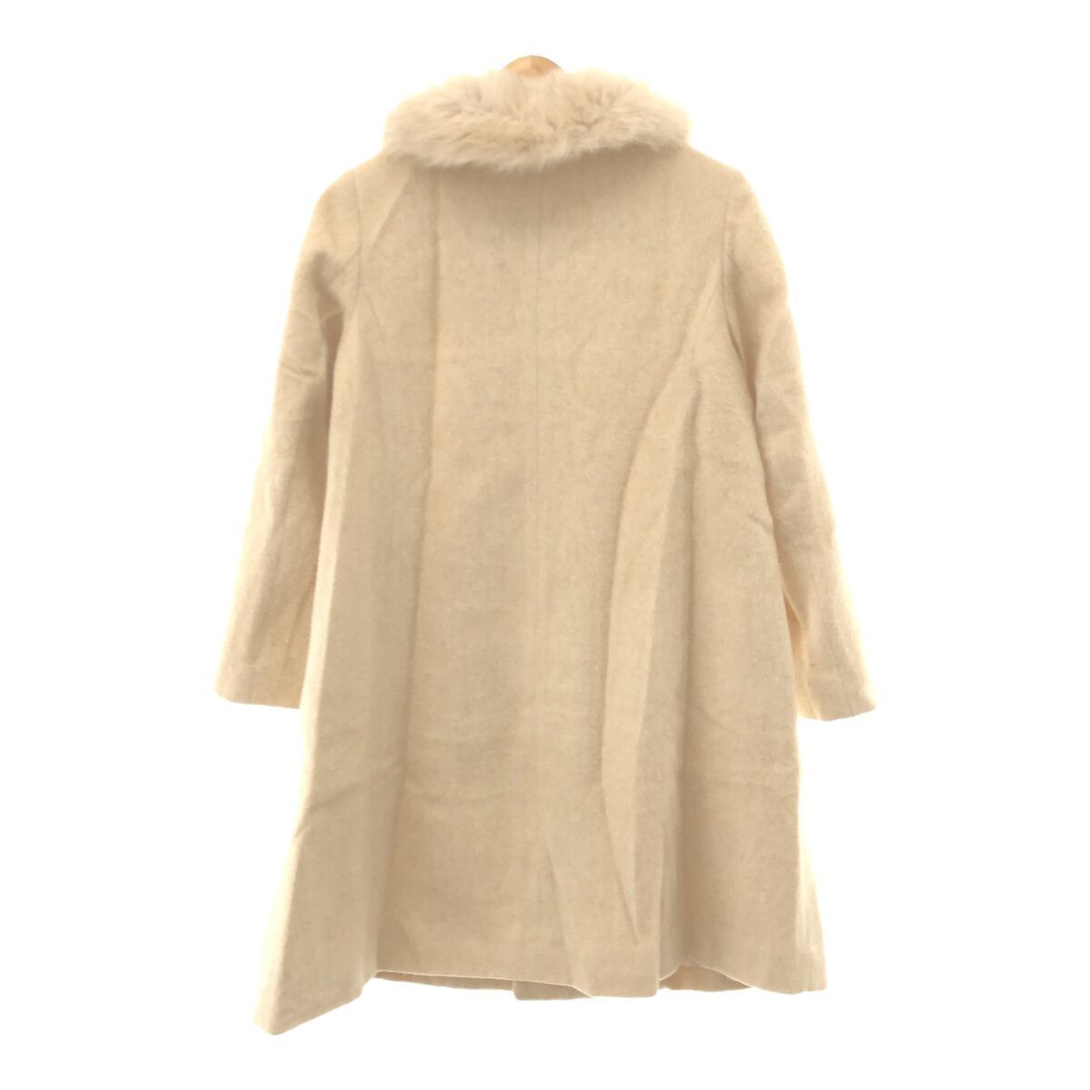 ☆美品 anatelier アナトリエ コート ロング ファー付き