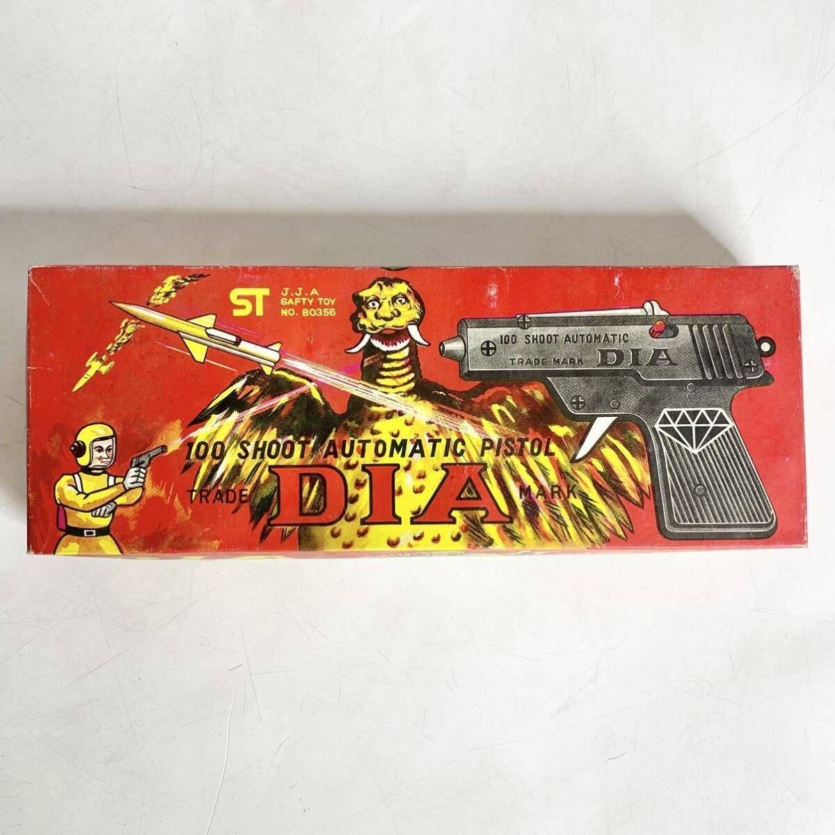 昭和レトロ DIA 火薬銃 おもちゃ 100 SHOOT AUTOMATIC PISTOL デッドストック 1ダース 駄菓子屋 当時物 - メルカリ