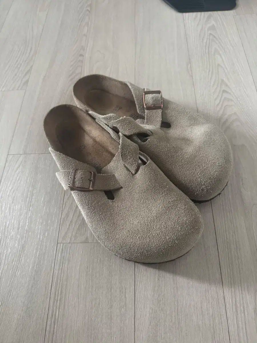 BIRKENSTOCK ビルケンシュトック ボストン ソフト フットベッド トープ 250 39 ほぼ