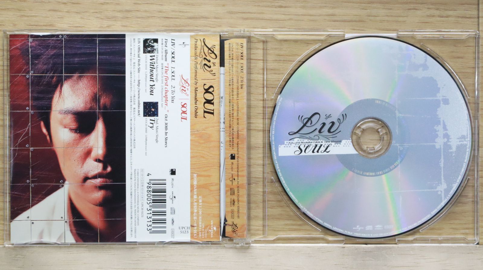 国内盤CD☆リヴ/LIV□ SOUL □4988005313133/UPCH-5123【国内盤