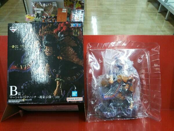 ワンピース一番くじEX B賞 マーシャル・D・ティーチ -魂豪示像 完全