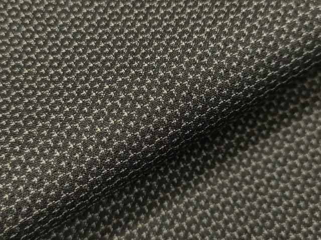 平和屋着物○男性 紬 アンサンブル 120亀甲 正絹 逸品 未使用