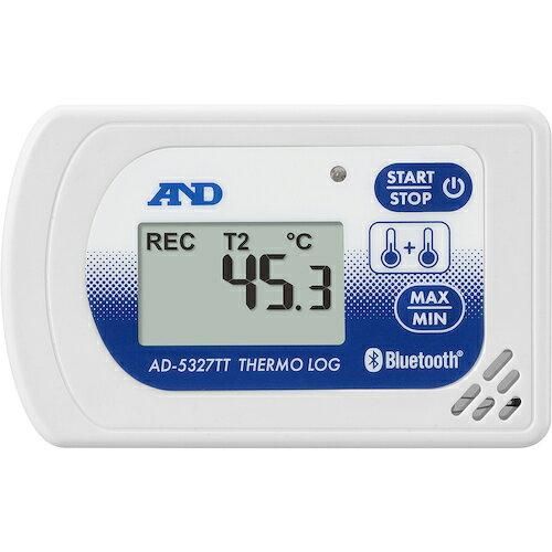 2営業日で発送 エー アンド デイ BLE温度2CHデータロガー AD-5327TT 1個